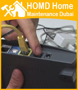 WiFi router setting installation service Dubai