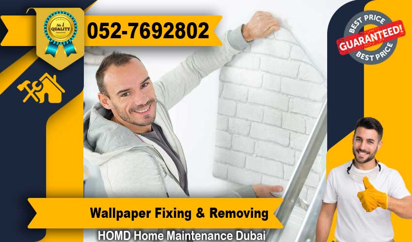 Wallpaper Fixing & Remove - 0527692802 - Home Maintenance Dubai