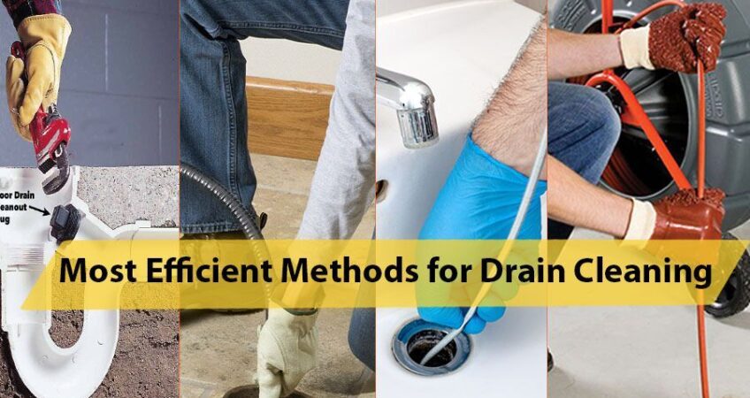 Most Efficient Methods for Drain Cleaning